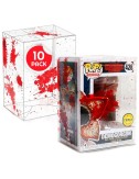 Funko POP! Vinyl Box Protectors 10-Pack Bullet & Blood Effect