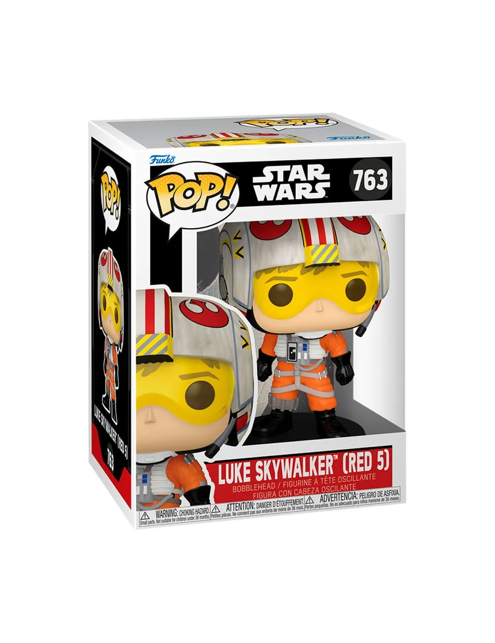 Funko POP Star Wars - Luke Skywalker Red 5 (763) | Collectibles Ninja