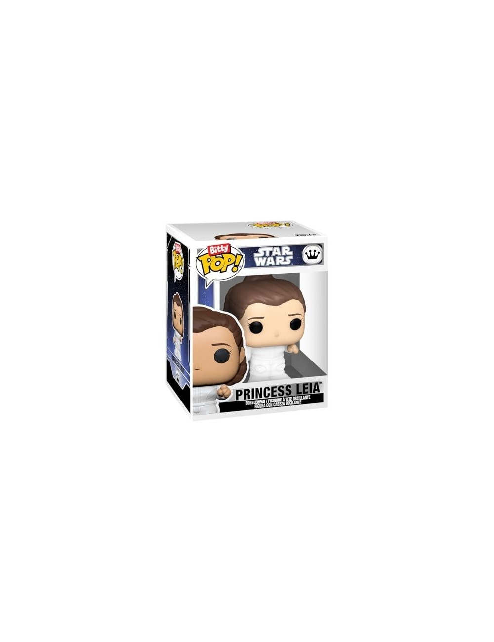 Bitty POP Star Wars 4-Pack - Leia, Snowtrooper, Boba Fett + Mystery Pop