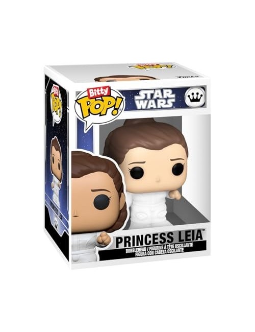 Bitty POP Star Wars 4-Pack - Leia, Snowtrooper, Boba Fett + Mystery Pop