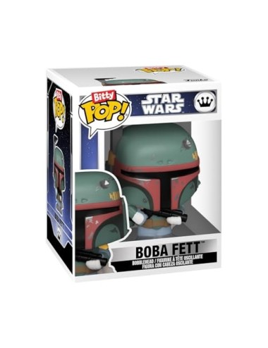 Bitty POP Star Wars 4-Pack - Leia, Snowtrooper, Boba Fett + Mystery Pop