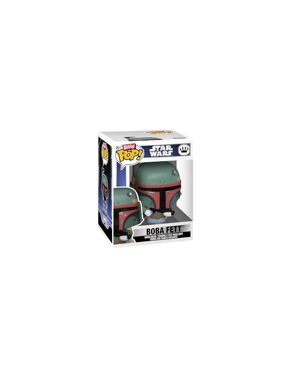 Bitty POP Star Wars 4-Pack - Leia, Snowtrooper, Boba Fett + Mystery Pop