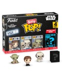 Bitty POP Star Wars 4-Pack - Han Solo, Wampa, Yoda + Mystery Pop
