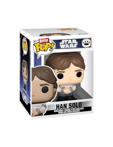 Bitty POP Star Wars 4-Pack - Han Solo, Wampa, Yoda + Mystery Pop
