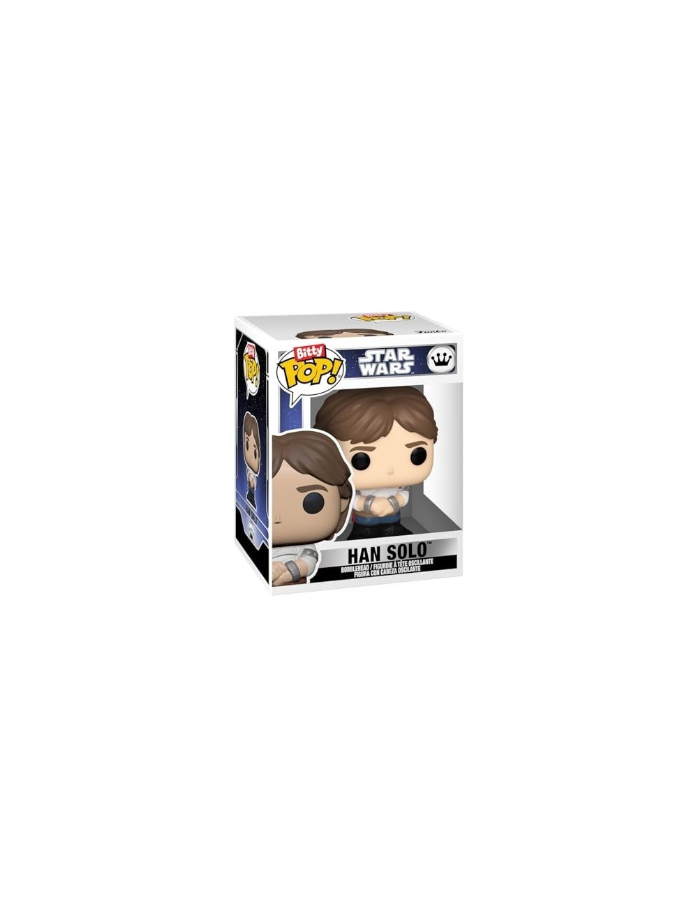 Bitty POP Star Wars 4-Pack - Han Solo, Wampa, Yoda + Mystery Pop