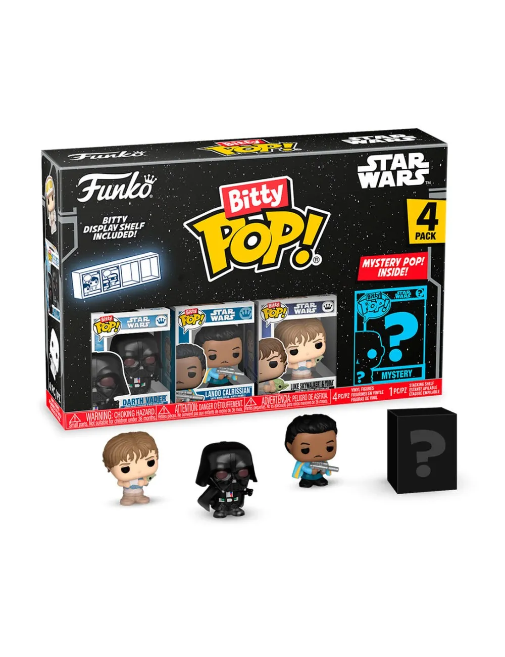 Bitty POP Star Wars 4-Pack - Darth Vader… | Collectibles Ninja