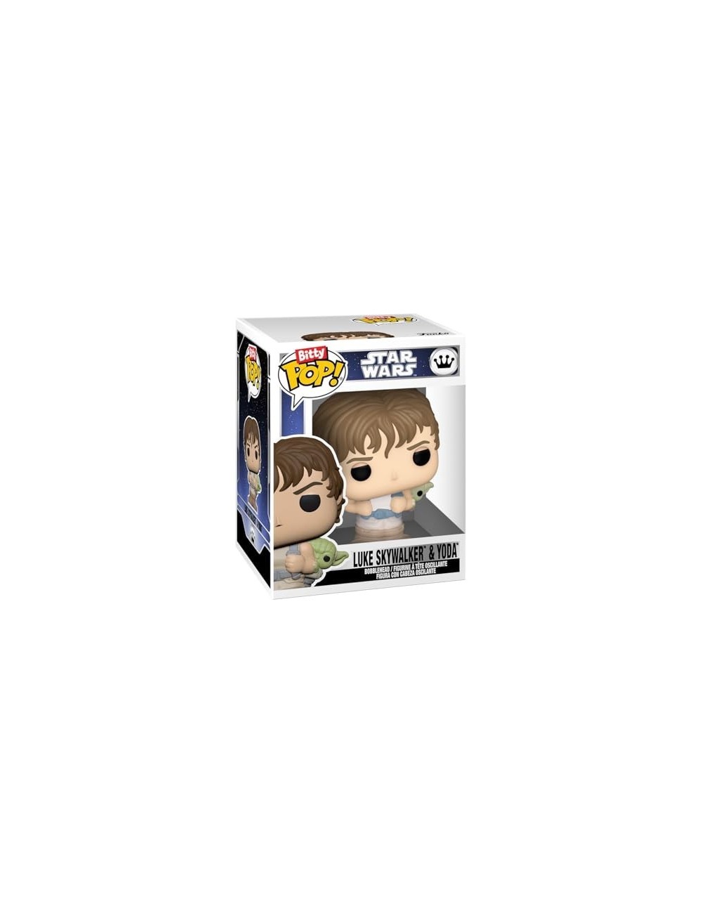 Bitty POP Star Wars 4-Pack - Darth Vader, Lando, Luke&Yoda + Mystery Pop