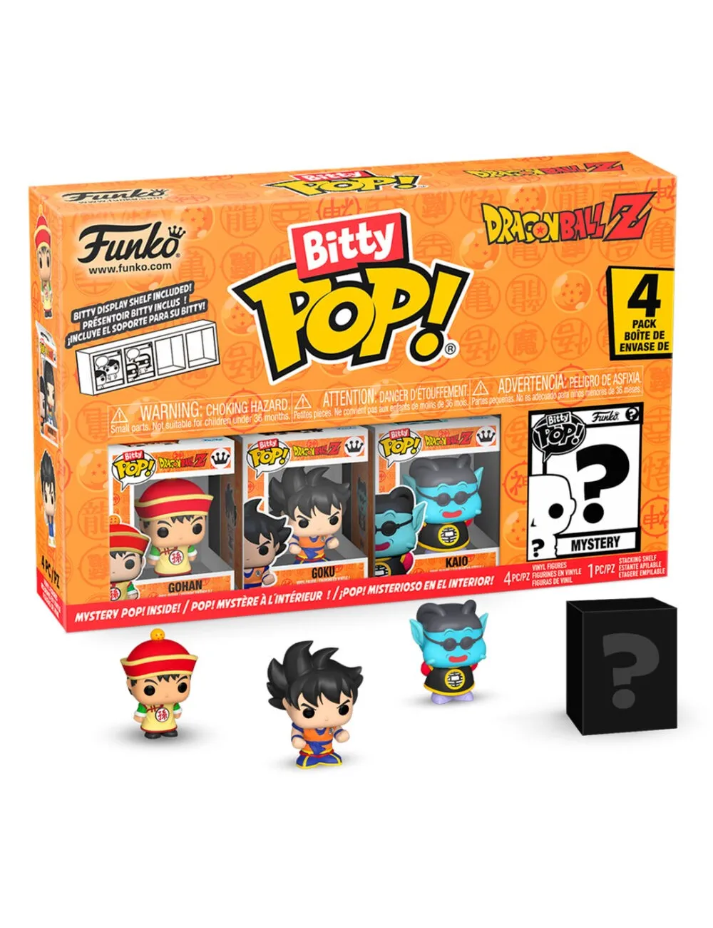 Bitty POP Dragon Ball Z 4-Pack - Gohan, Goku… | Collectibles Ninja