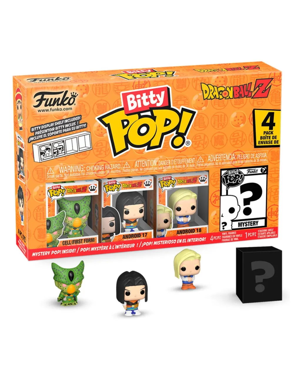 Bitty POP Dragon Ball Z 4-Pack - Cell… | Collectibles Ninja