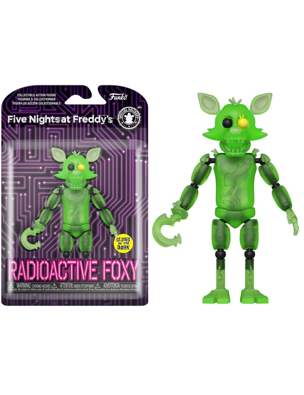 Funko Five Nights at Freddy's - Radioactive Foxy Action Figure