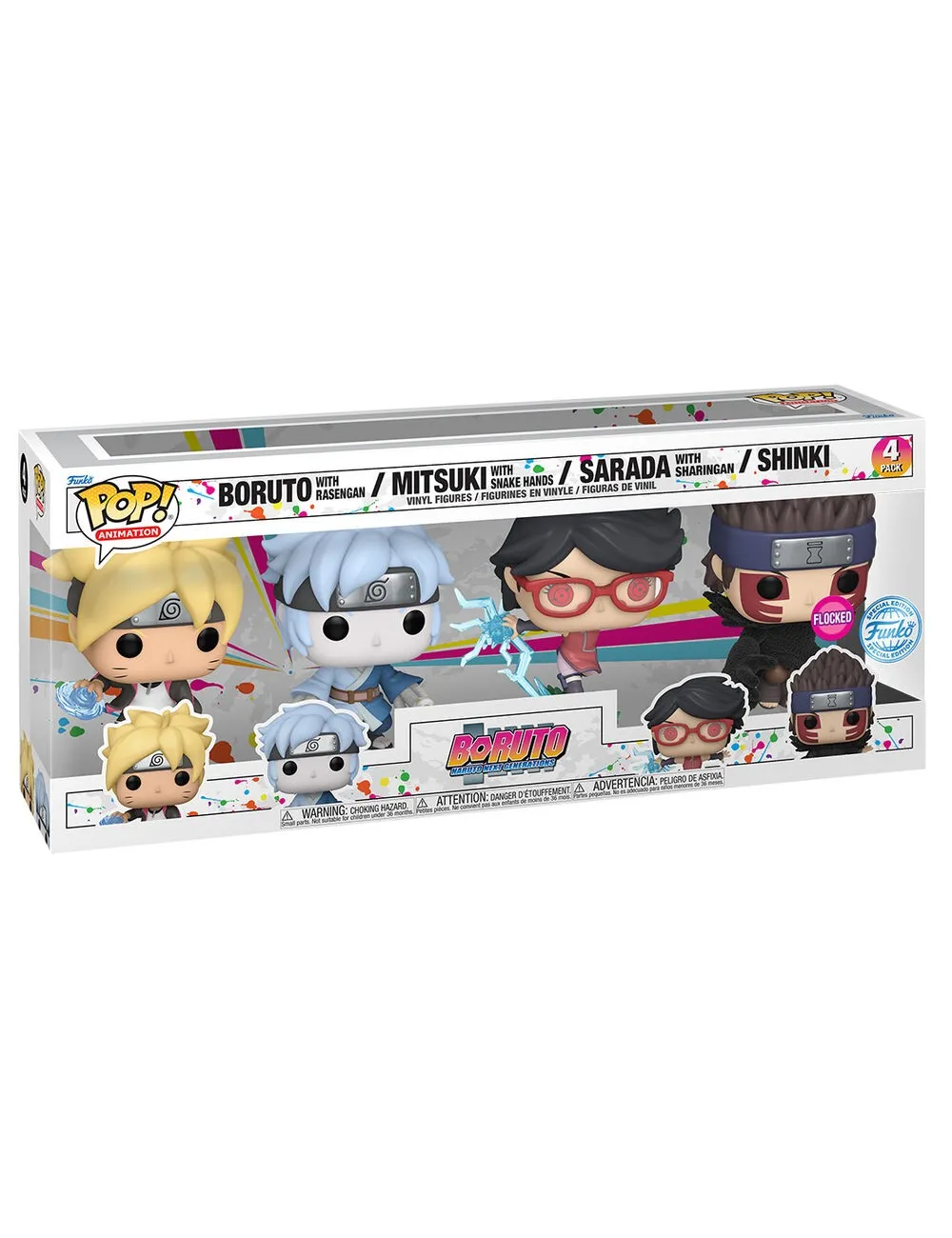 Boruto Team 4-Pack Exclusive - Boruto… | Collectibles Ninja