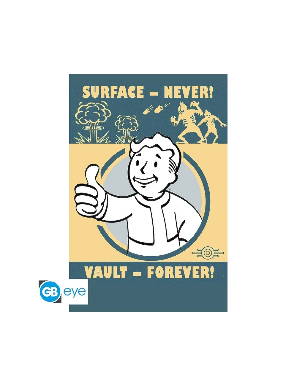 Fallout - Poster Maxi (91.5x61cm) - Vault Forever | Collectibles Ninja