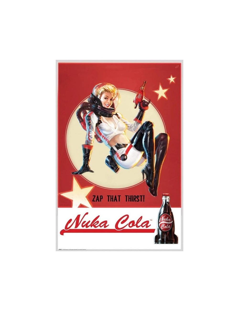 Fallout - Poster Maxi (91.5x61cm) - Nuka Cola “Zap That Thirst” Pin-Up