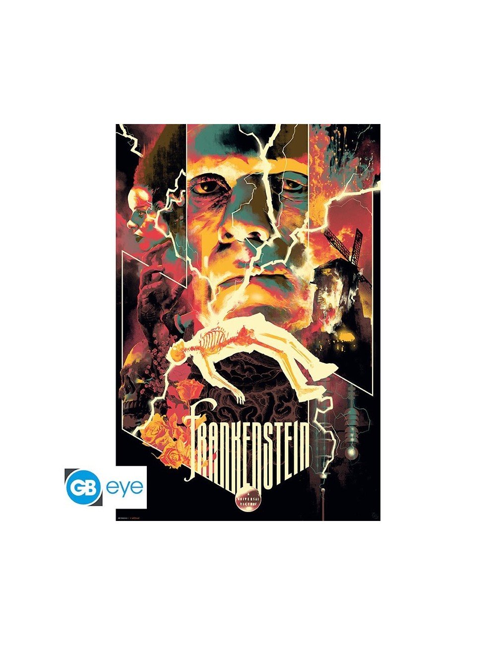 Universal Monsters - Poster Maxi (91.5x61cm) - Frankenstein Movie Poster