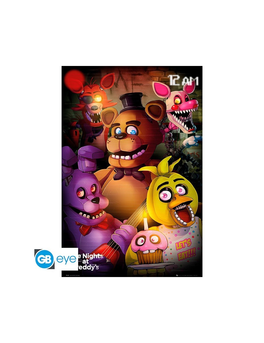 Five Nights at Freddy's - Poster Maxi (91.5x61cm) - Freddy & the Gang