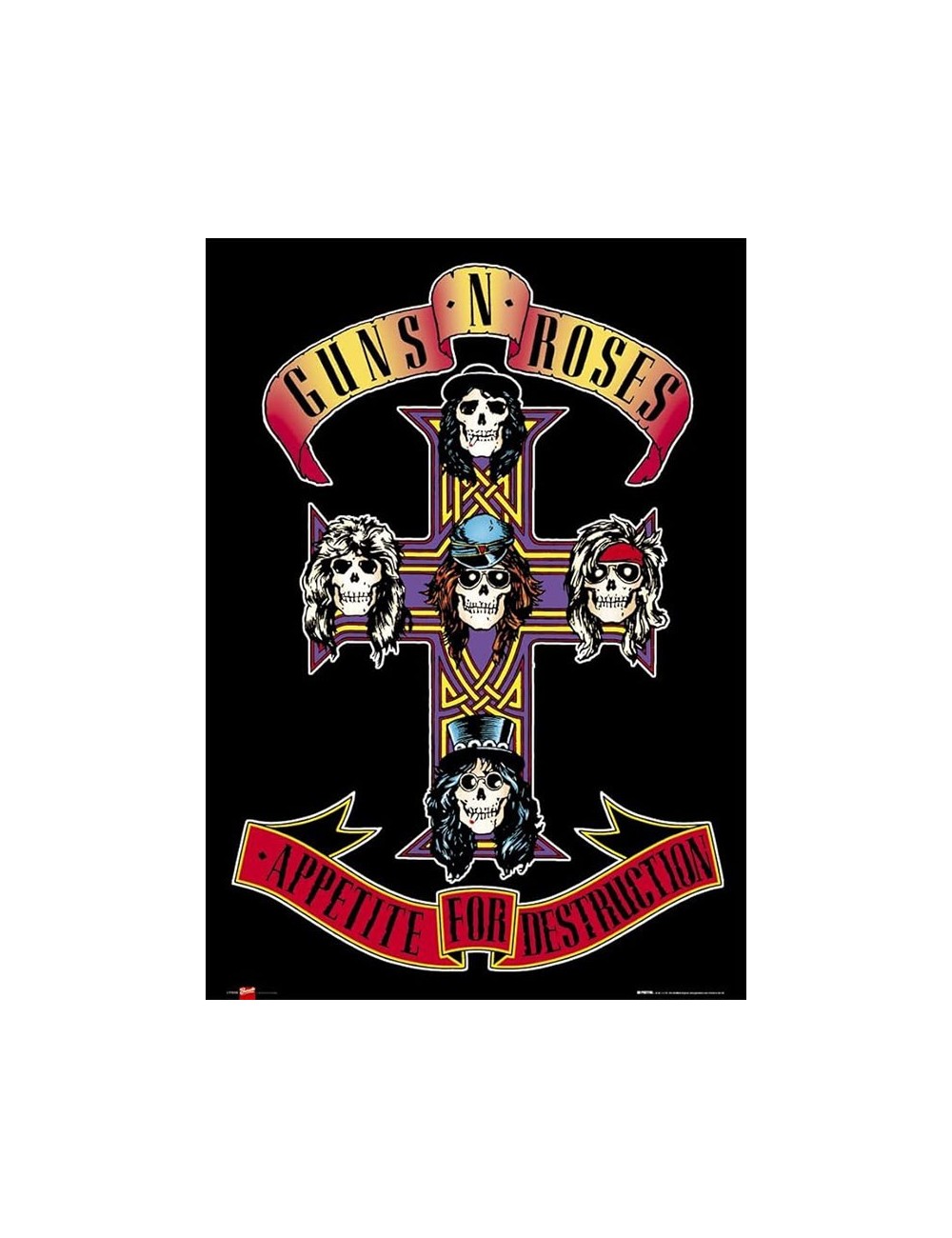 Guns N Roses - Poster Maxi (91.5x61cm) - Appetite for Destruction