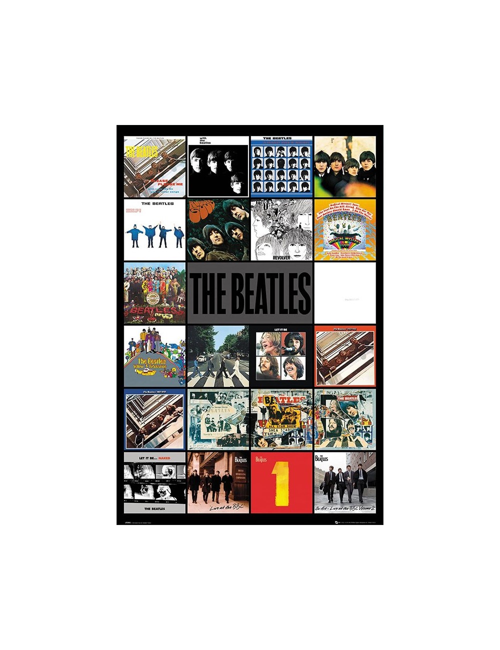 The Beatles - Poster Maxi (91.5x61cm) - Albums