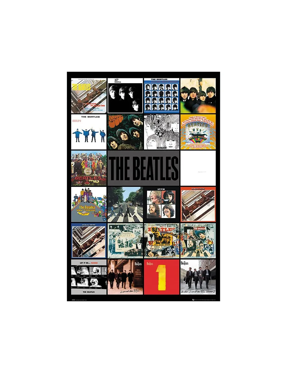 The Beatles - Poster Maxi (91.5x61cm) - Albums | Collectibles Ninja