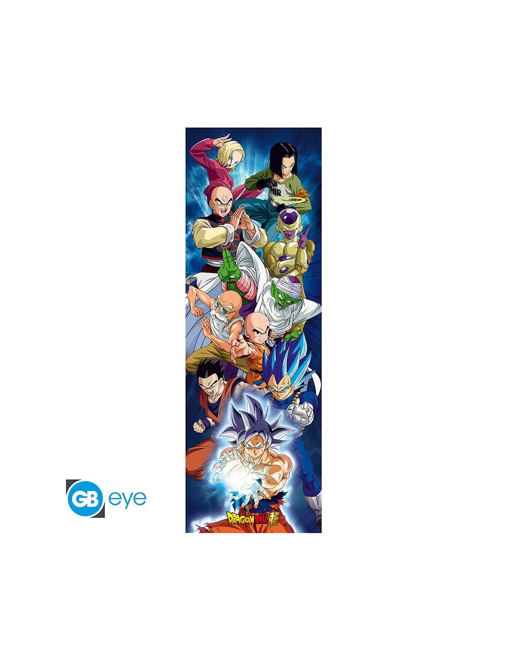Dragon Ball Super – Door Poster Maxi (53 x 158 cm) – Universe 7 Lineup