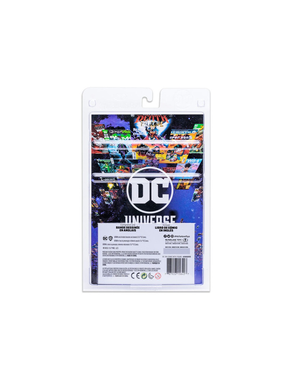 DC Comics Batman Comic + Batman figure 7cm