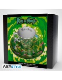Rick And Morty - Mirror Mug & Plate set - Portal