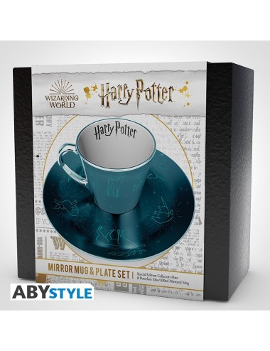 Harry Potter - Mirror Mug & Plate set - Patronus | Collectibles Ninja