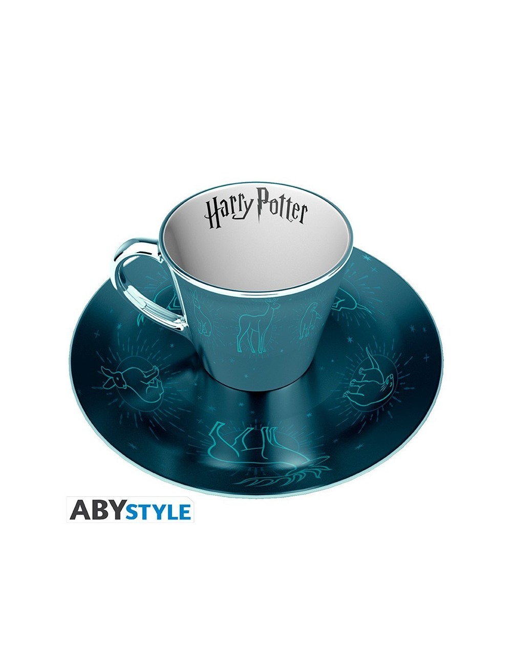 Harry Potter - Mirror Mug & Plate set - Patronus