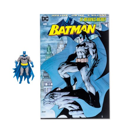 DC Comics Batman Comic + Batman figure 7cm