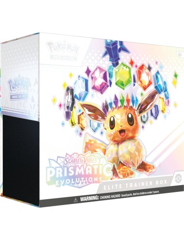 Pokemon Scarlet & Violet Prismatic Evolutions Elite Trainer Box ENG