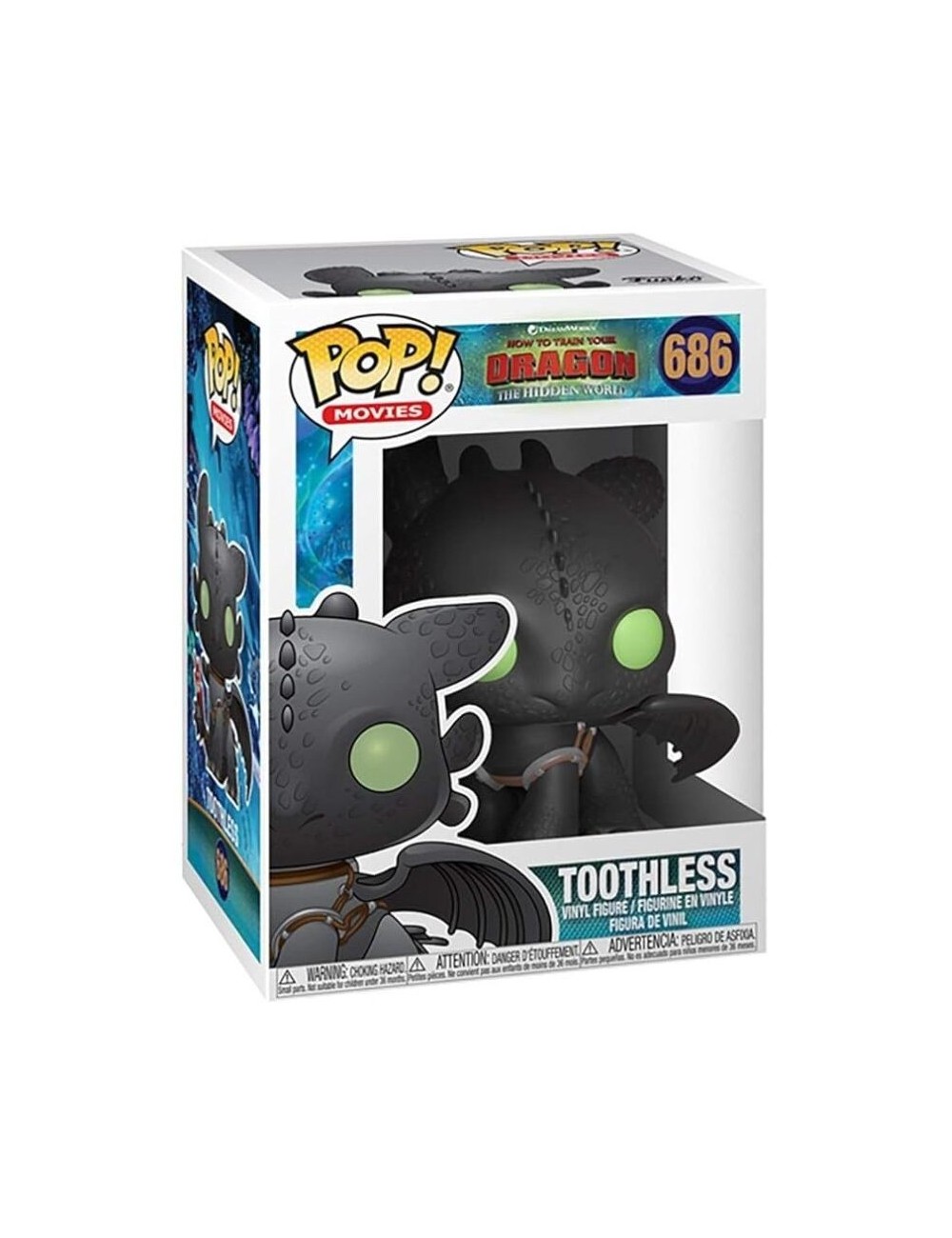 Funko POP How To Train Your Dragon - The Hidden World Toothless (686)