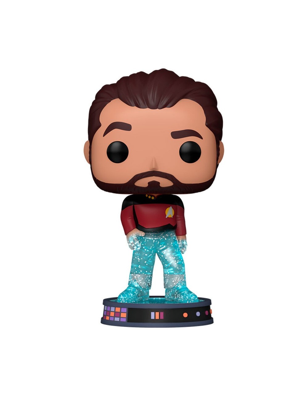 Funko POP Star Trek - William T. Riker in Mid-Beam Glitter Effect (1688)