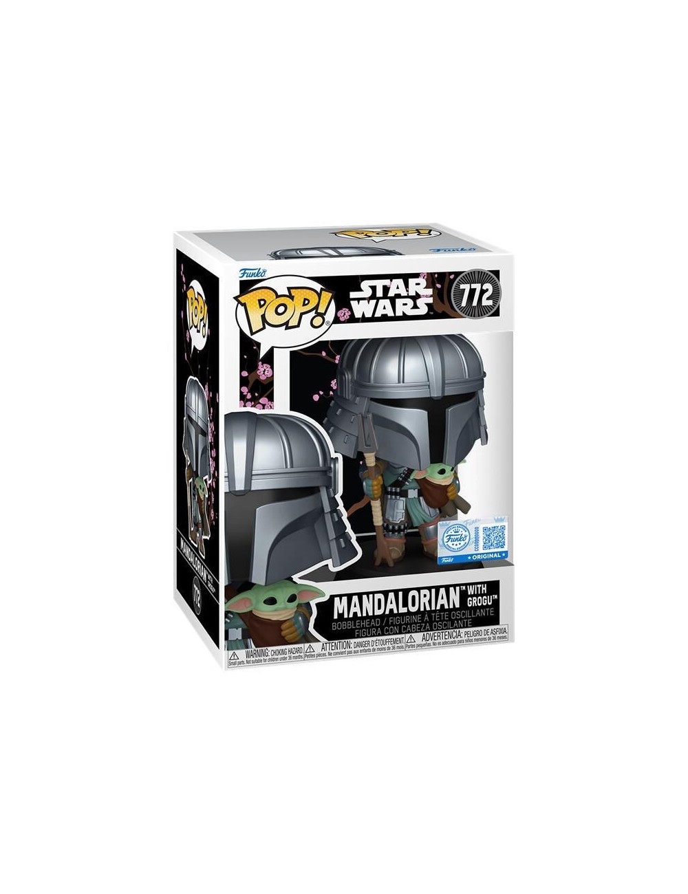 Funko POP Star Wars – Mandalorian with Grogu Impressions (772)
