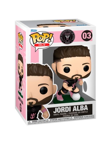 Funko POP Inter Miami – Jordi Alba (03) | Collectibles Ninja