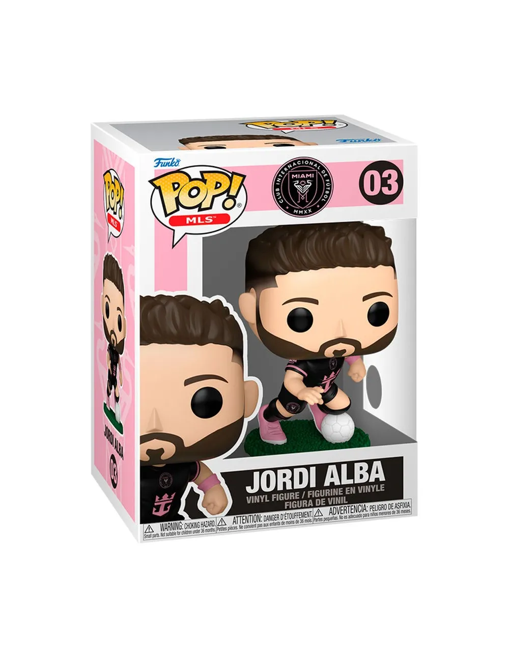 Funko POP Inter Miami – Jordi Alba (03) | Collectibles Ninja