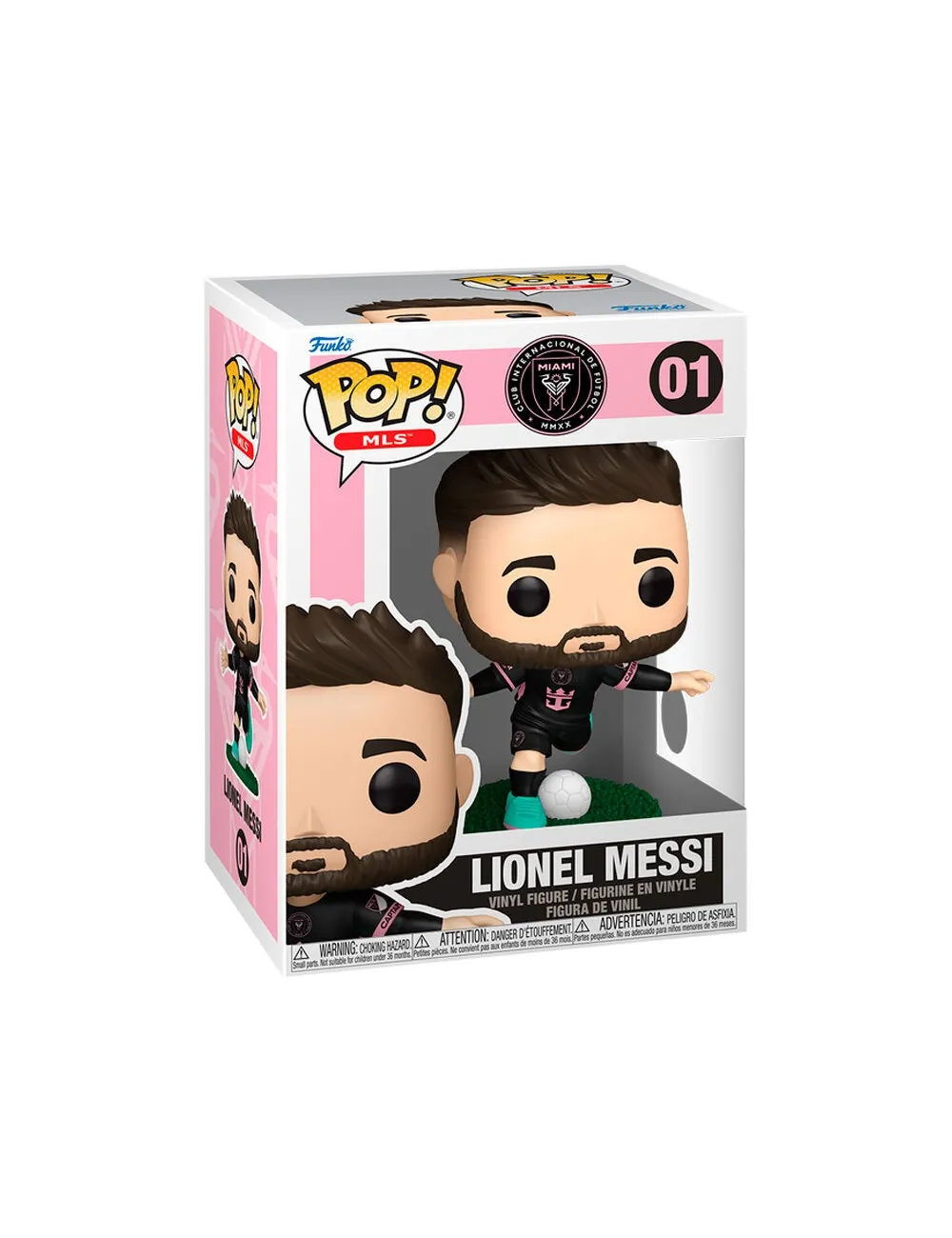 Funko Pop Inter Miami Lionel Messi 01 | Collectibles Ninja