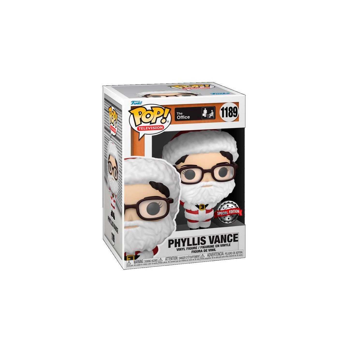 Funko POP The Office – Santa Phyllis Vance Special Edition (1189)