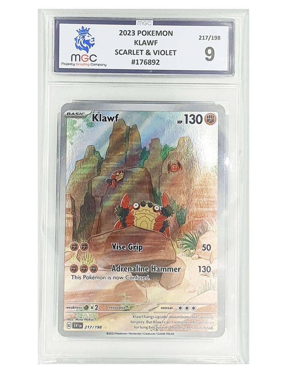 2023 Pokemon - Klawf - Scarlet & Violet - 9