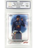 2022 F1 Topps Chrome - Max Verstappen - Oracle Red Bull Racing No.002 - 10