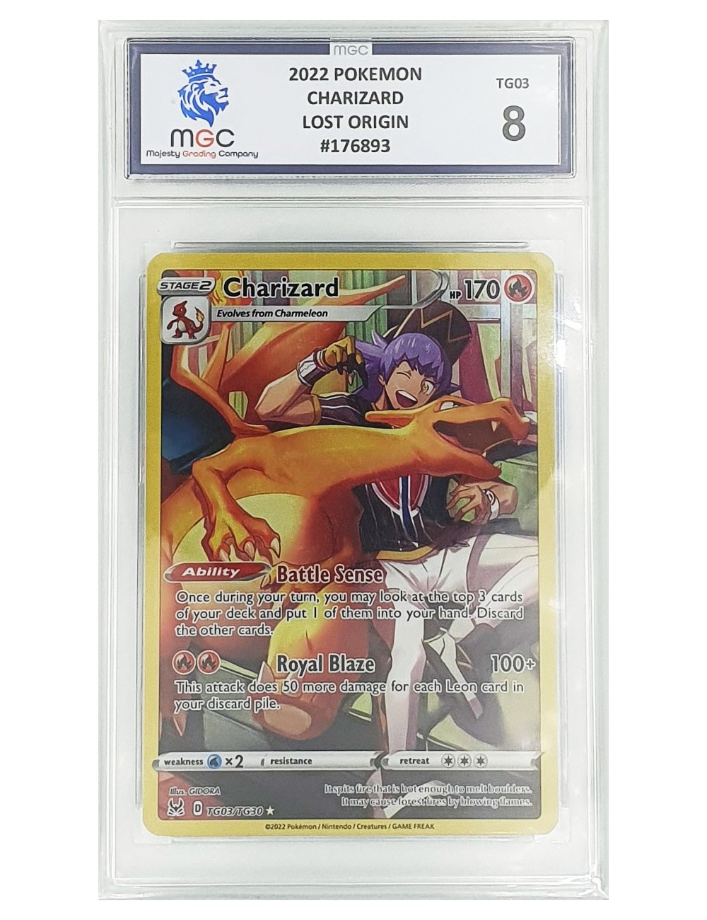 2022 Pokemon Charizard - Lost Origin - 8