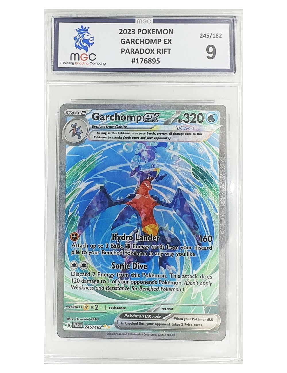 2023 Pokemon - Garchomp Ex - Paradox Rift - 9