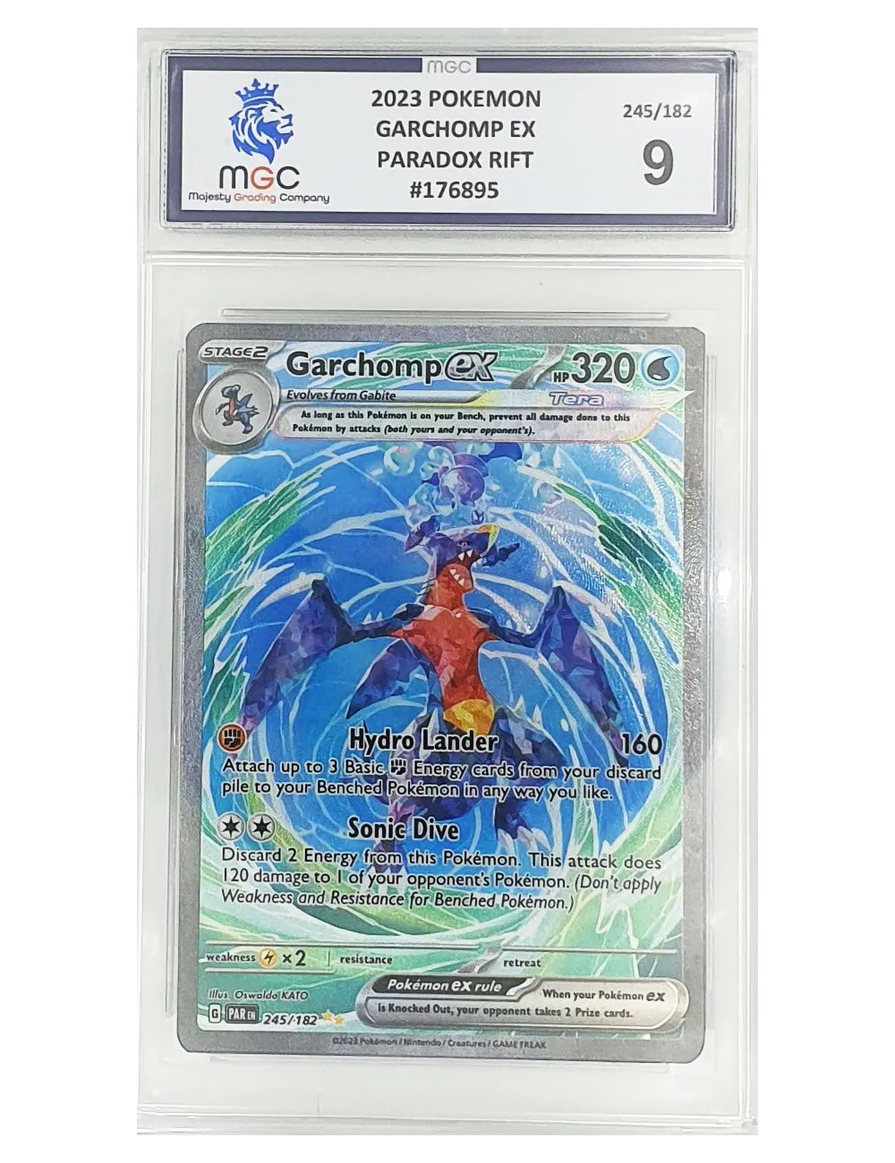 2023 Pokemon - Garchomp Ex - Paradox Rift - 9 | Collectibles Ninja