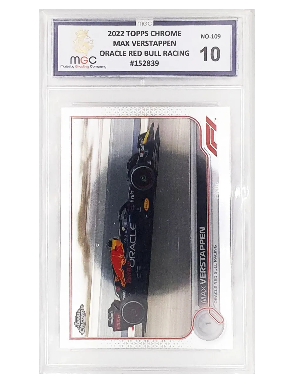 2022 F1 Topps Chrome - Max Verstappen - Oracle… | Collectibles Ninja