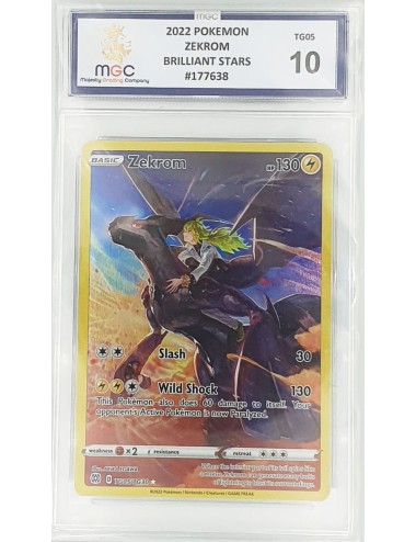 2022 Pokemon - Zekrom - Brilliant Stars - 10 | Collectibles Ninja