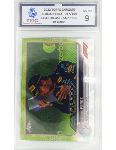 2022 F1 Topps Chrome - Sergio Perez - 037/199… | Collectibles Ninja