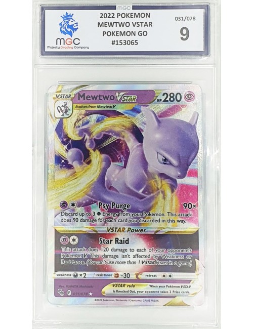 2022 Pokemon - Mewtwo Vstar - Pokemon Go - 9