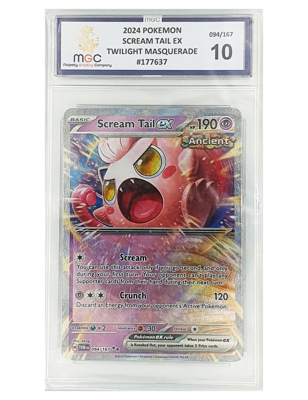 2024 Pokemon - Scream Tail Ex - Twilight Masquerade - 10
