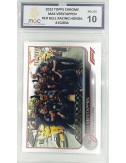 2022 F1 Topps Chrome - Max Verstappen - Reb Bull Racing Honda No.155 - 10
