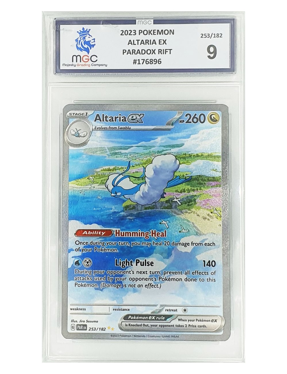 2023 Pokemon - Altaria Ex - Paradox Rift - 9