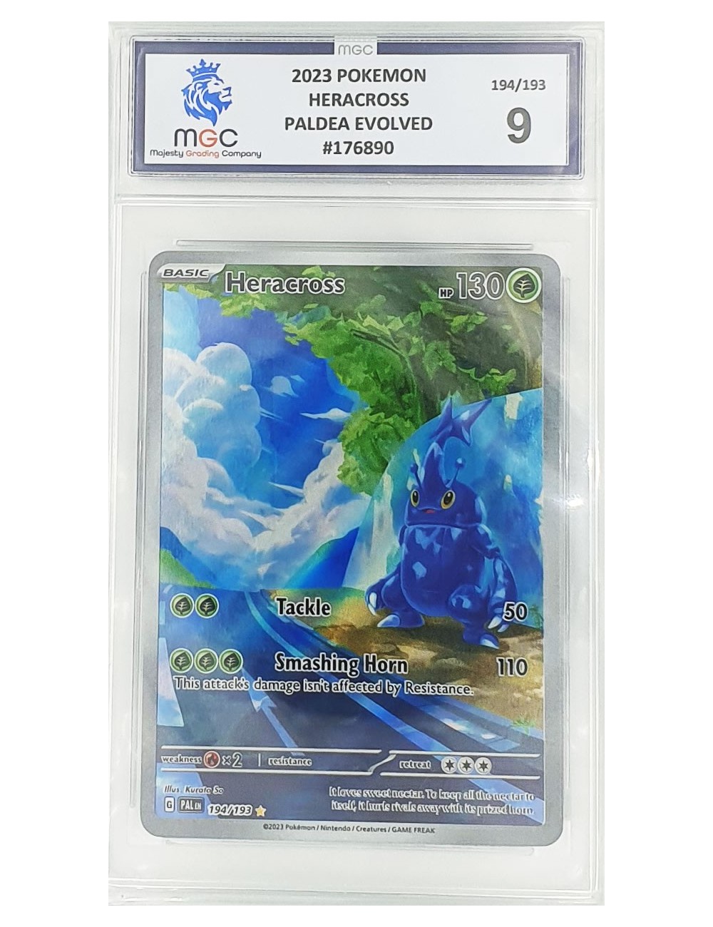 2023 Pokemon - Heracross - Paldea Evolved - 9