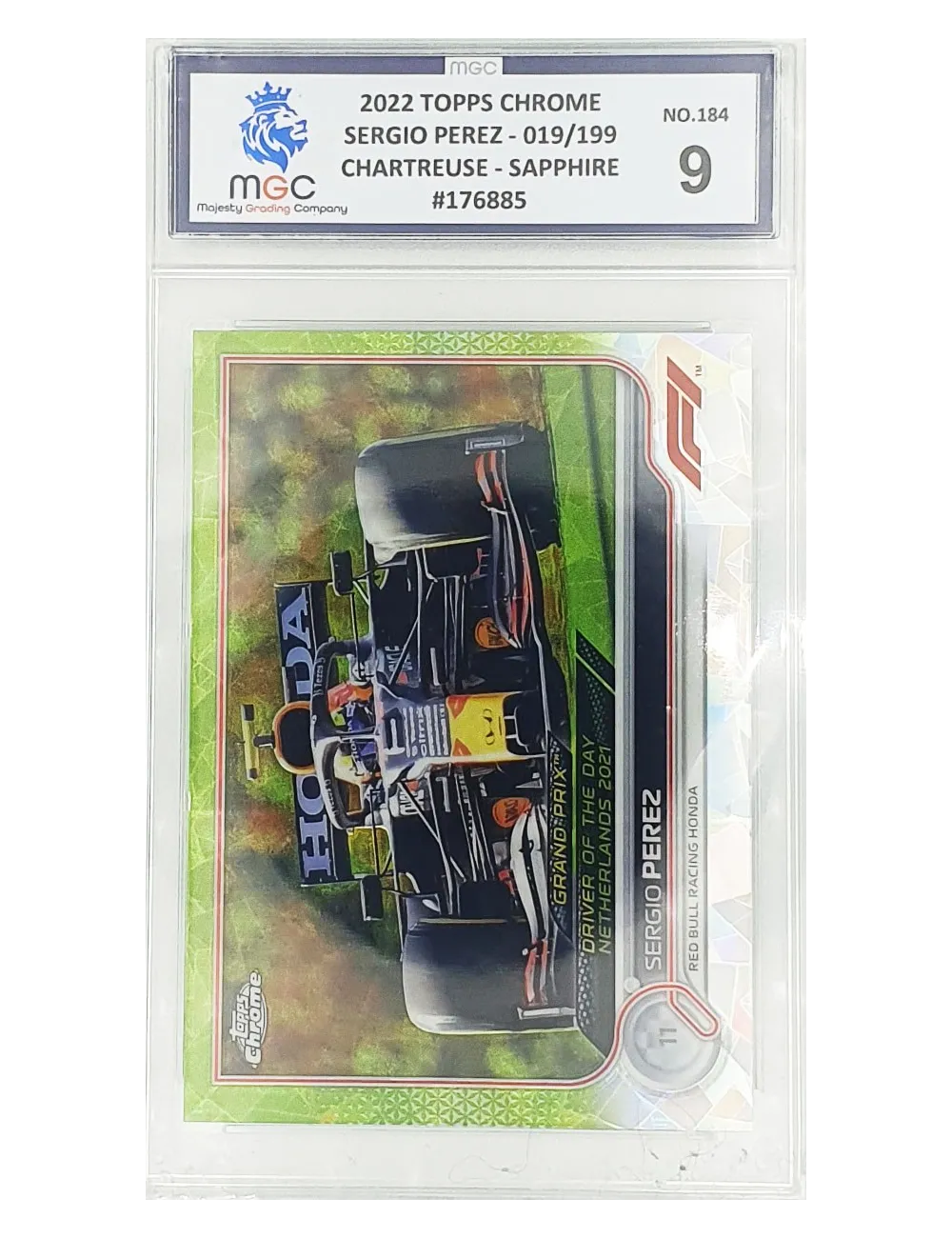 2022 F1 Topps Chrome - Sergio Perez - 019/199… | Collectibles Ninja
